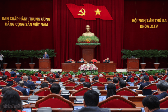 Khai mạc trọng thể Hội nghị lần thứ ba Ban Chấp hành Trung ương Đảng khóa XIV