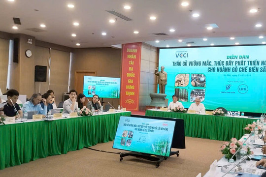 Giải bài toán nguyên liệu gỗ bền vững trước yêu cầu chế biến sâu