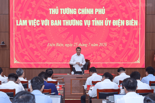 ‏Thủ tướng Ch‏‏ính phủ làm việc với Ban Thường vụ Tỉnh ủy Điện Biên‏
