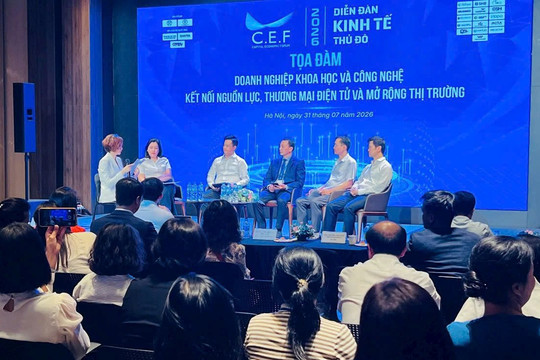 Diễn đàn Kinh tế Thủ đô 2026: Mở cơ chế kết nối vốn trực tiếp hơn giữa ngân hàng với doanh nghiệp