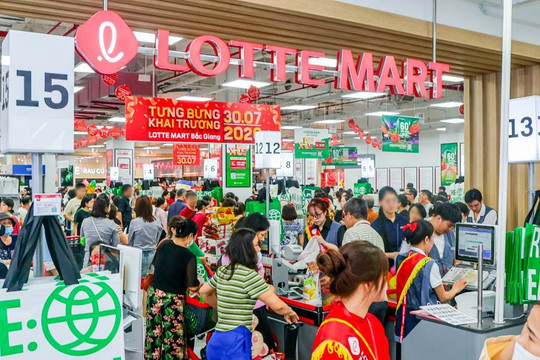 LOTTE MART khẳng định cam kết đầu tư lâu dài với việc tiếp tục khai trương siêu thị mới tại phường Bắc Giang, tỉnh Bắc Ninh