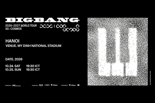 Vé BIGBANG tại Hà Nội từ 1 triệu đồng: Sân khấu mở rộng cho cuộc hội ngộ “20 năm có một”