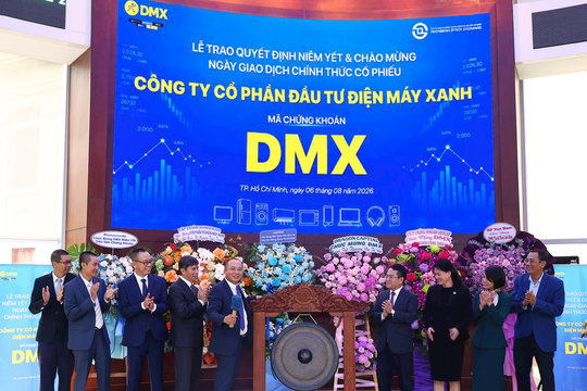 Cổ phiếu DMX chính thức niêm yết HOSE, vốn hóa đạt hơn 101.000 tỷ đồng