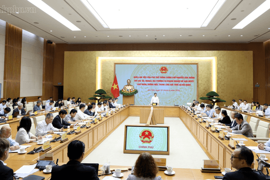 Phó Thủ tướng Nguyễn Văn Thắng: Bảo đảm thực thi thống nhất và xử lý đến cùng tất cả những vướng mắc