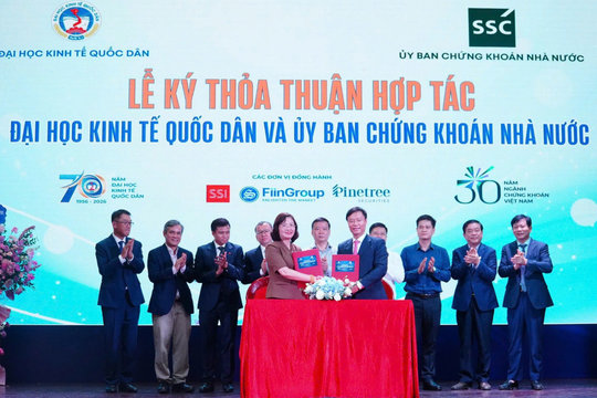 UBCKNN và Đại học Kinh tế Quốc dân ký thỏa thuận hợp tác, phát động Cuộc thi Go Finance 2026