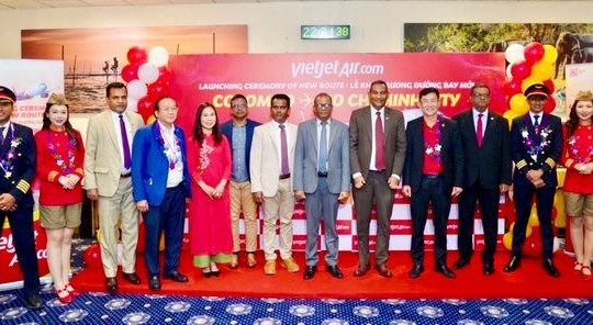 Vietjet khai trương đường bay thẳng Colombo - TP. Hồ Chí Minh, mở lối đến đảo quốc Sri Lanka
