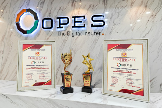 OPES vào Top 10 ASEAN Awards 2026, khẳng định vị thế thương hiệu và cam kết ESG