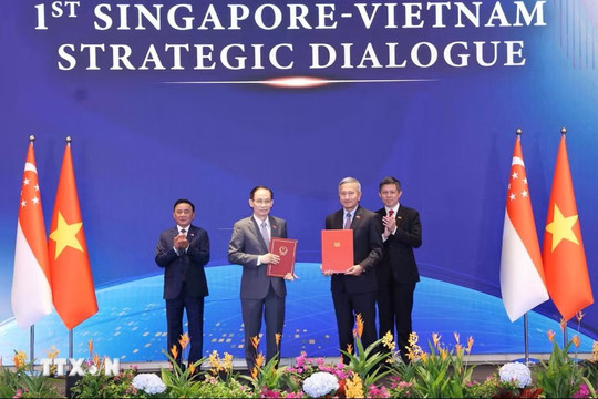 Tuyên bố chung Việt Nam - Singapore về Chiến lược Kết nối công nghệ
