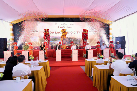 Dự án Hoa Lac Metro City khởi công, thêm mảnh ghép đô thị mới tại Hòa Lạc