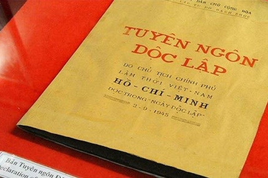 Tuyên ngôn Độc lập những giá trị còn mãi với thời gian