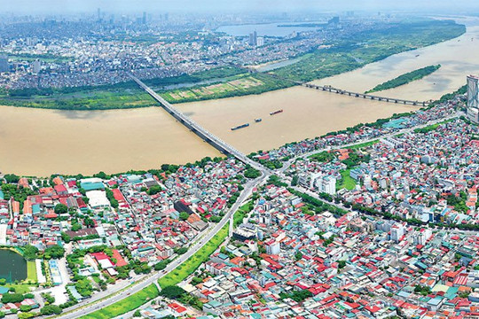 Hà Nội nghiên cứu điều chỉnh quy hoạch 11.418 ha hai bên sông Hồng