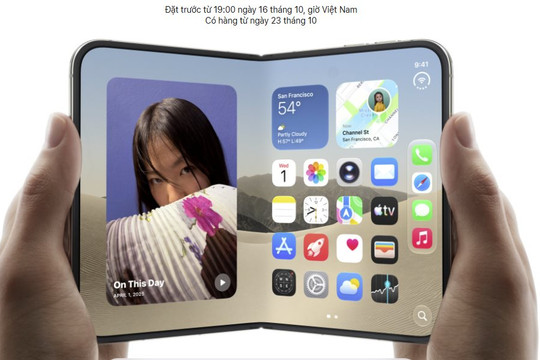 iPhone Duo có giá khởi điểm 64,99 triệu đồng và nhận đặt trước từ 19h ngày 16/10