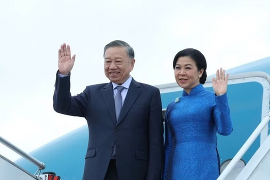 Tổng Bí thư, Chủ tịch nước Tô Lâm kết thúc tốt đẹp chuyến thăm chính thức Cộng hòa Pháp