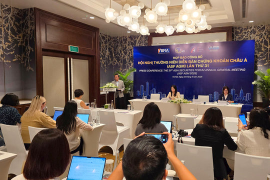Sắp diễn ra Diễn đàn Chứng khoán châu Á lần thứ 31 tại Hà Nội