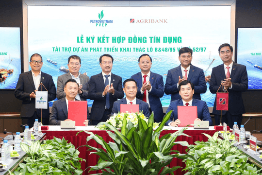 ‏Agribank – PVEP ký kết Hợp đồng tín dụng, đồng hành triển khai dự án năng lượng trọng điểm quốc gia‏