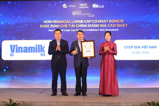 Vinamilk được giới đầu tư ghi nhận nhờ cam kết tạo giá trị dài hạn