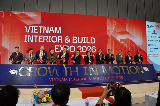 VIBE 2026 kết nối chuỗi giá trị nội thất, xây dựng