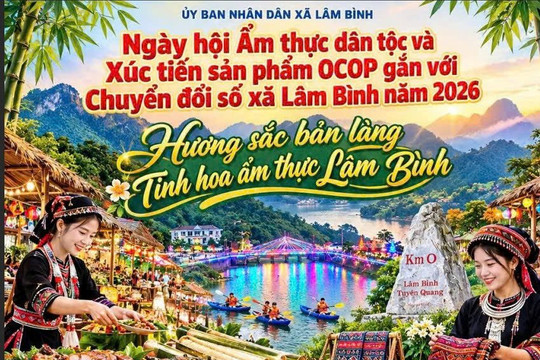 Quét QR thanh toán, khám phá hương vị bản làng tại Ngày hội ẩm thực Lâm Bình