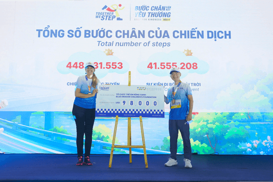 Hơn 8.500 người sánh bước cùng CapitaLand hỗ trợ trẻ em và thanh thiếu niên yếu thế tại Việt Nam