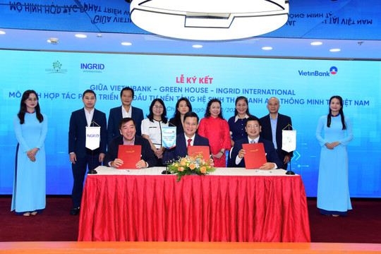 VietinBank bắt tay GreenHouse và Ingrid International: Thúc đẩy hệ sinh thái xanh AI và chuyển đổi số toàn diện