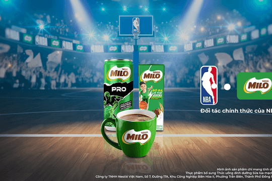 MILO hợp tác NBA, mở rộng chương trình bóng rổ trẻ tại Việt Nam