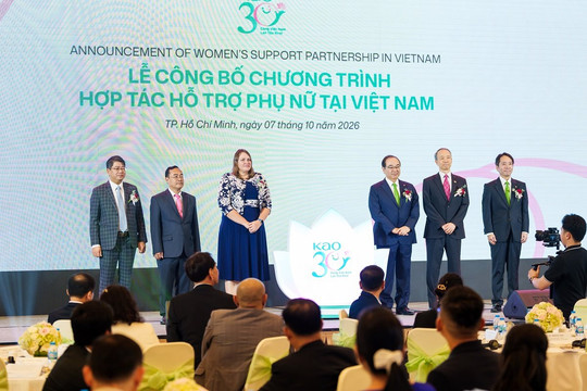 Kao Việt Nam kỷ niệm 30 năm hoạt động tại Việt Nam và công bố chương trình “Tăng cường chăm sóc y tế”
