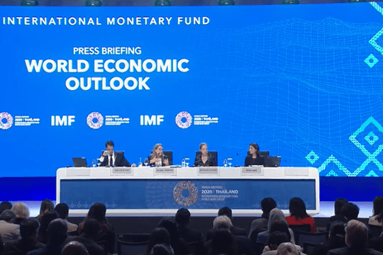 IMF cảnh báo dư địa ứng phó với các cú sốc kinh tế toàn cầu ngày càng thu hẹp