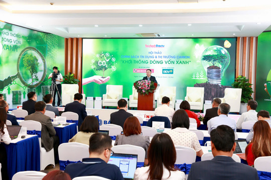 Phó Thống đốc Nguyễn Ngọc Cảnh: Tín dụng xanh và thị trường carbon là động lực chiến lược chuyển đổi nền kinh tế