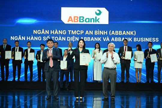 ABBank được vinh danh tại Giải thưởng Chuyển đổi số Việt Nam 2026