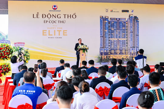 Vạn Xuân Group chính thức động thổ dự án Happy One Elite