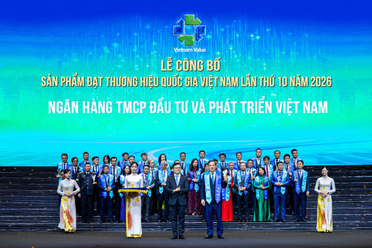 BIDV khẳng định vị thế “Thương hiệu quốc gia”