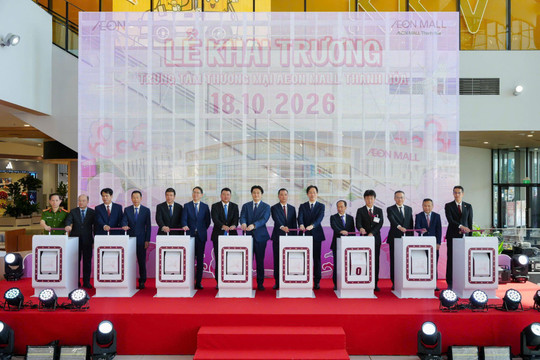 AEON Việt Nam chính thức khai trương AEON Thanh Hóa – Trung tâm Bách hóa Tổng hợp và Siêu thị thứ 13 tại Việt Nam