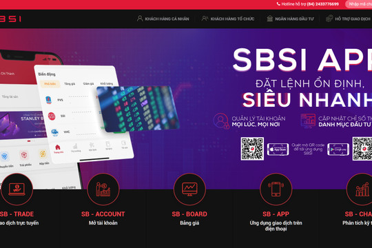 Chứng khoán SBSI chính thức xóa hết lỗ lũy kế