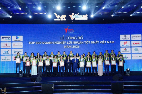 Vinh danh doanh nghiệp lợi nhuận tốt nhất và uy tín Việt Nam năm 2026
