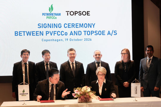 PVFC Co - Phú Mỹ và Topsoe A/S ký thỏa thuận hợp tác mở rộng sau hơn hai thập kỷ đồng hành