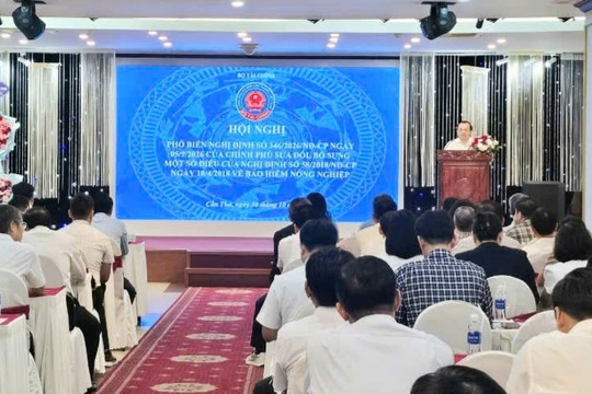 Bảo hiểm nông nghiệp: Từ chính sách hỗ trợ đến công cụ quản trị rủi ro cho nền nông nghiệp bền vững