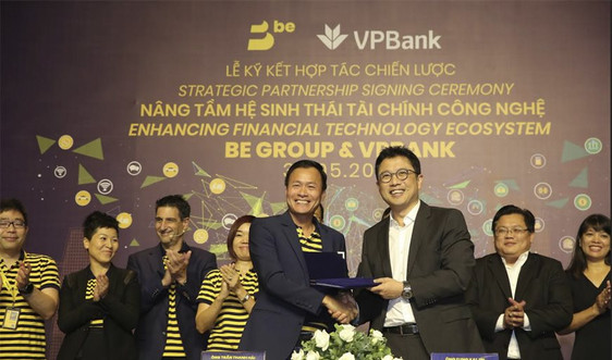 Hợp tác giữa BE GROUP và VPBank hướng đến hệ sinh thái tài chính công nghệ