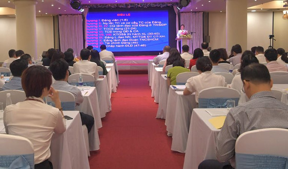Vietcombank tổ chức hội nghị tập huấn nghiệp vụ công tác đảng năm 2019