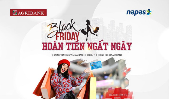 “Black Friday-Hoàn tiền ngất ngây” cùng Agribank