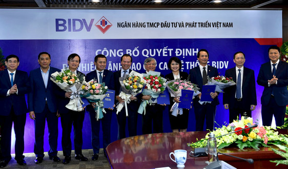 BIDV công bố quyết định nhân sự cấp cao