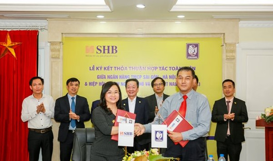 SHB hợp tác toàn diện với Hiệp hội doanh nghiệp nhỏ và vừa Việt Nam