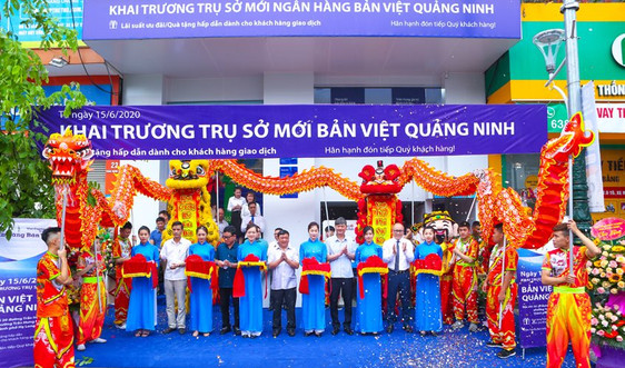 Ngân hàng Bản Việt Quảng Ninh khai trương trụ sở mới