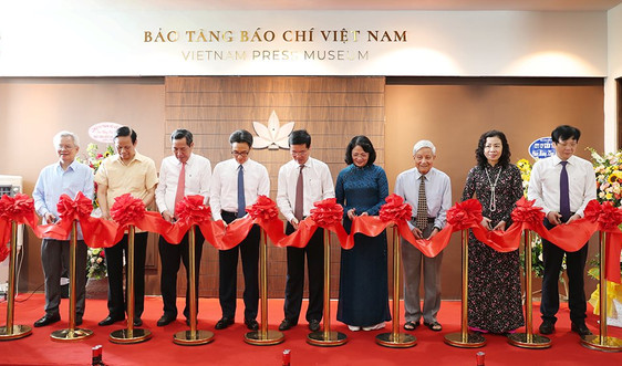 Khai trương trưng bày Bảo tàng Báo chí Việt Nam