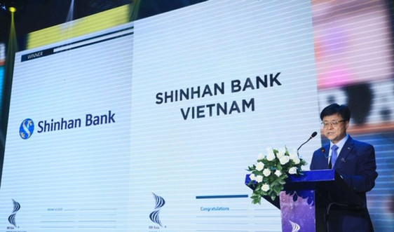 Ngân hàng Shinhan lần thứ hai đón nhận giải thưởng nơi làm việc tốt nhất châu Á