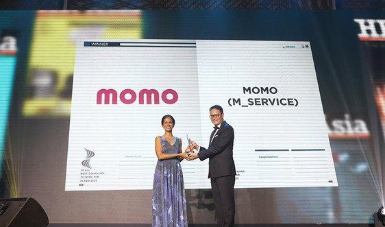 ​​​​​​​Ví MoMo - Fintech Việt vào top “Nơi làm việc tốt nhất châu Á 2020”