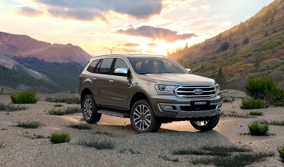 Ford Everest dẫn đầu doanh số bán hàng phân khúc SUV hạng trung