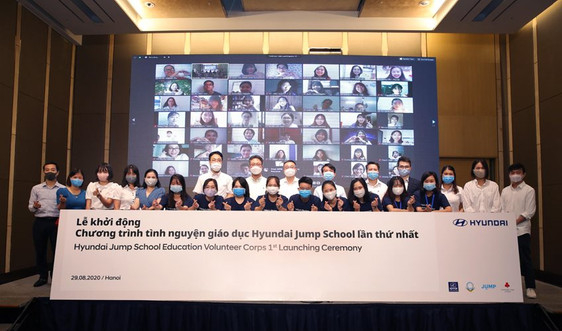 Tập đoàn ô tô Hyundai khởi động Chương trình tình nguyện giáo dục tại Việt Nam