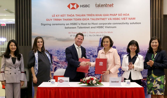 HSBC và Talentnet ký thỏa thuận triển khai giải pháp số hóa quy trình thanh toán