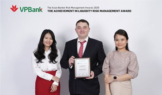 VPBank nhận giải thưởng về quản trị rủi ro từ The Asian Banker