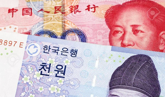 Trung Quốc-Hàn Quốc gia hạn thỏa thuận hoán đổi tiền tệ gần 60 tỷ USD